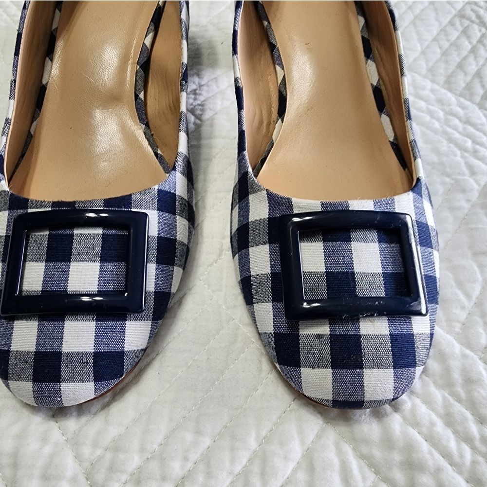 crown and ivy plaid low heels shoes - Picture 3 of 9